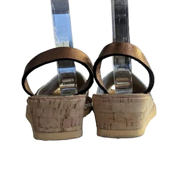 CALAXINI Bliss Boutique Cheetah Print Platform Sandal Size 7 - Picture 4 of 11